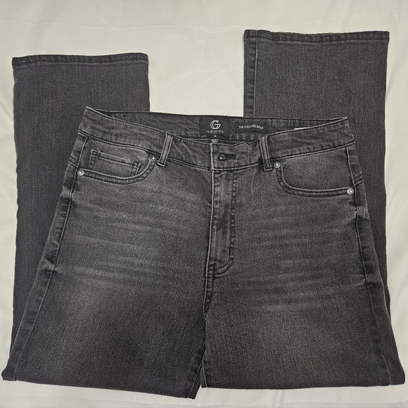 G By Guiliana The Cropped Boot Black Jeans! - Picture 2 of 7